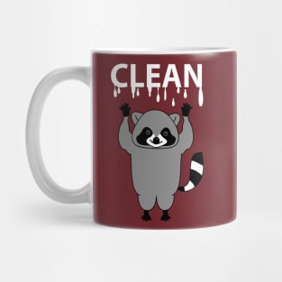 Clean raccoon Mug